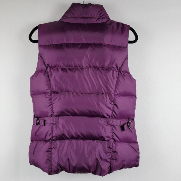 Eddie Bauer CirrusLite Down Vest Women's SMALL Purple Sleeveless Full Zip Pocket - Picture 4 of 8